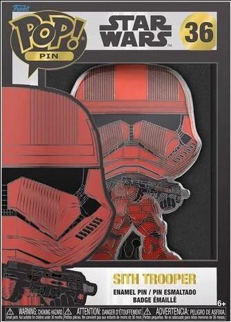 Funko Pop! Pin: Star Wars: The Rise of Skywalker - Sith Trooper