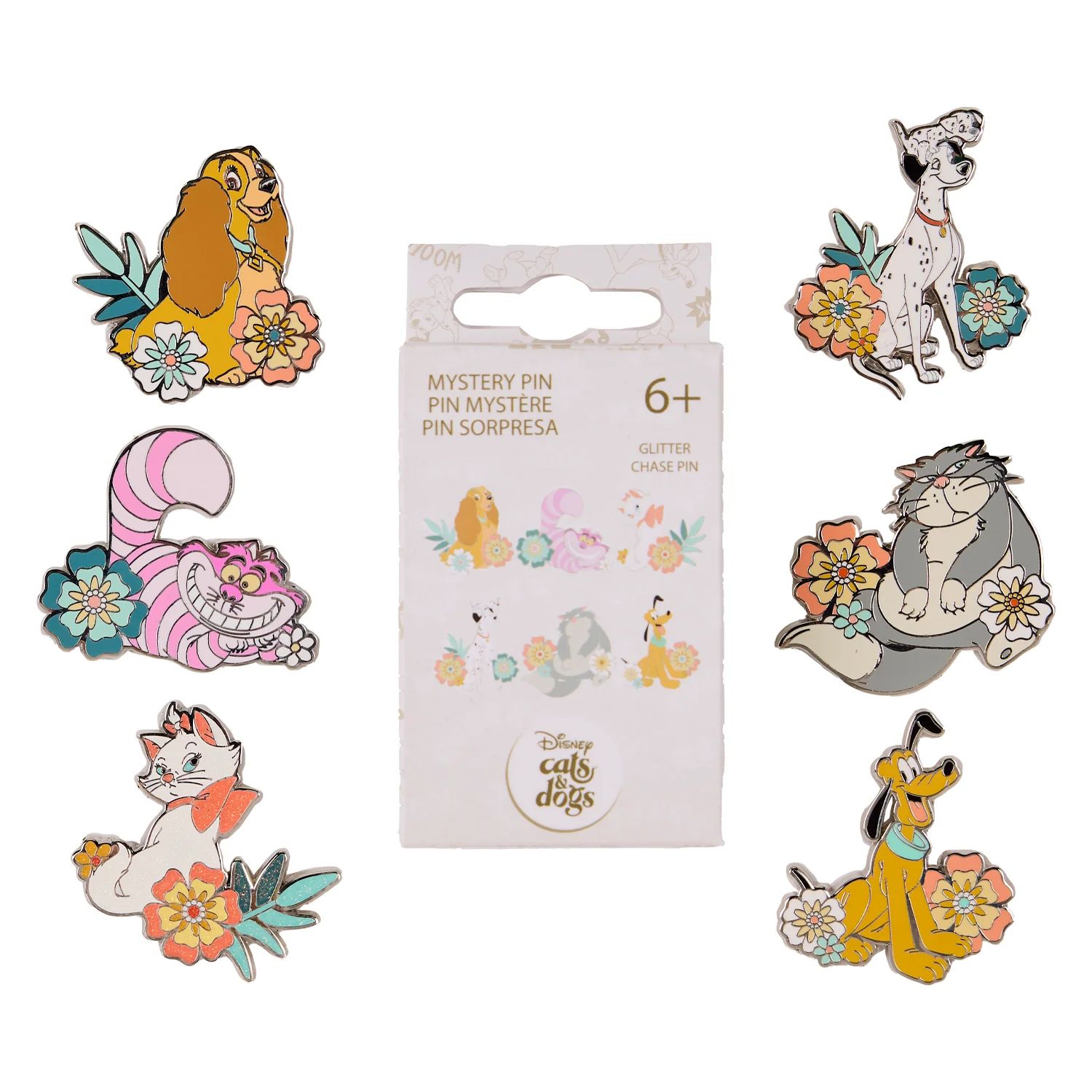 DISNEY - Chiens et Chats - Funko Blind Box Enamel Pins