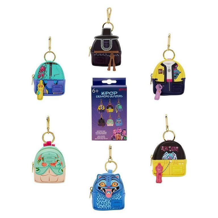 Porte-clés Charm Mini Sac à Dos Mystère Loungefly K-Pop Demon Hunters