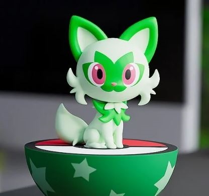 Pokemon - Wobbling Figure - Pousacha