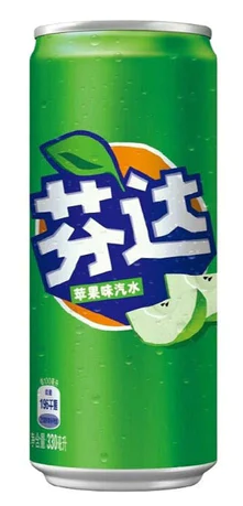Fanta China Green Apple 330ml