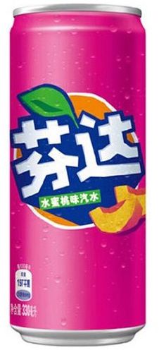 Fanta china peche blanche 33cl