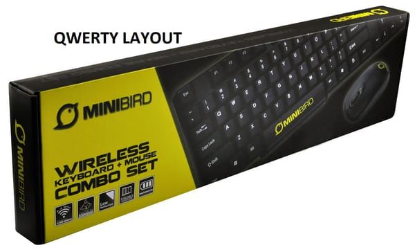 Clavier sans fil Mini Bird Qwerty UK