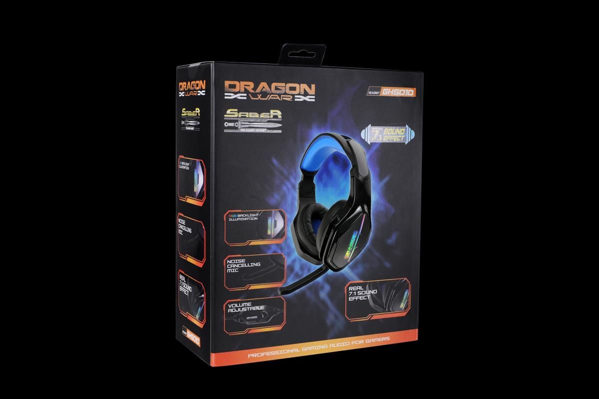 Dragonwar 7.1 Breathing light USB Gaming Headset