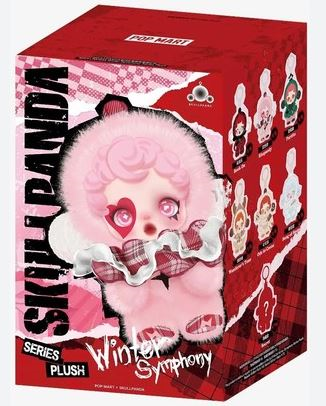 Skull Panda Winter Symphoy Series Plush POP MART