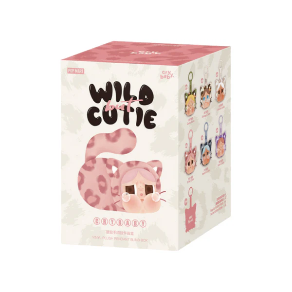 Pop Mart CryBaby Wild but Cutie Series Plush Pendant Single Blind Box