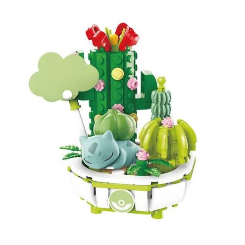 POKEMON - KEEPPLEY BLOCK - BULBASAUR TOPFPFLANZE