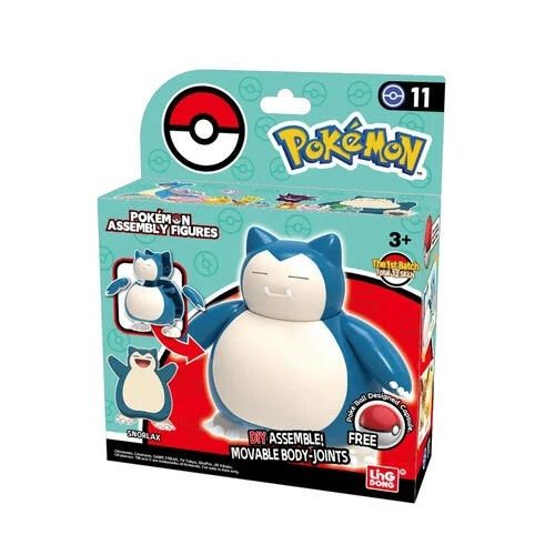Pokemon Model Kit & Pokeball Ronflex 6 cm