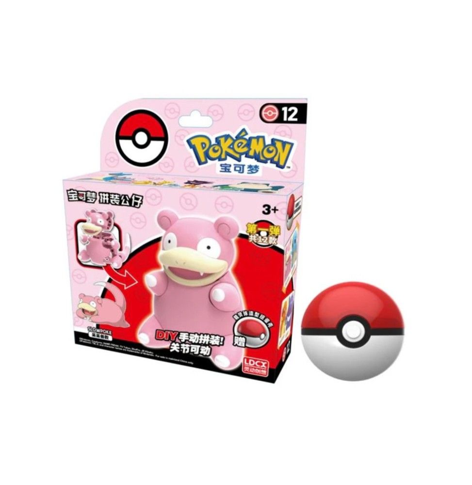 Pokemon Model Kit & Pokeball Ramoloss 6 cm
