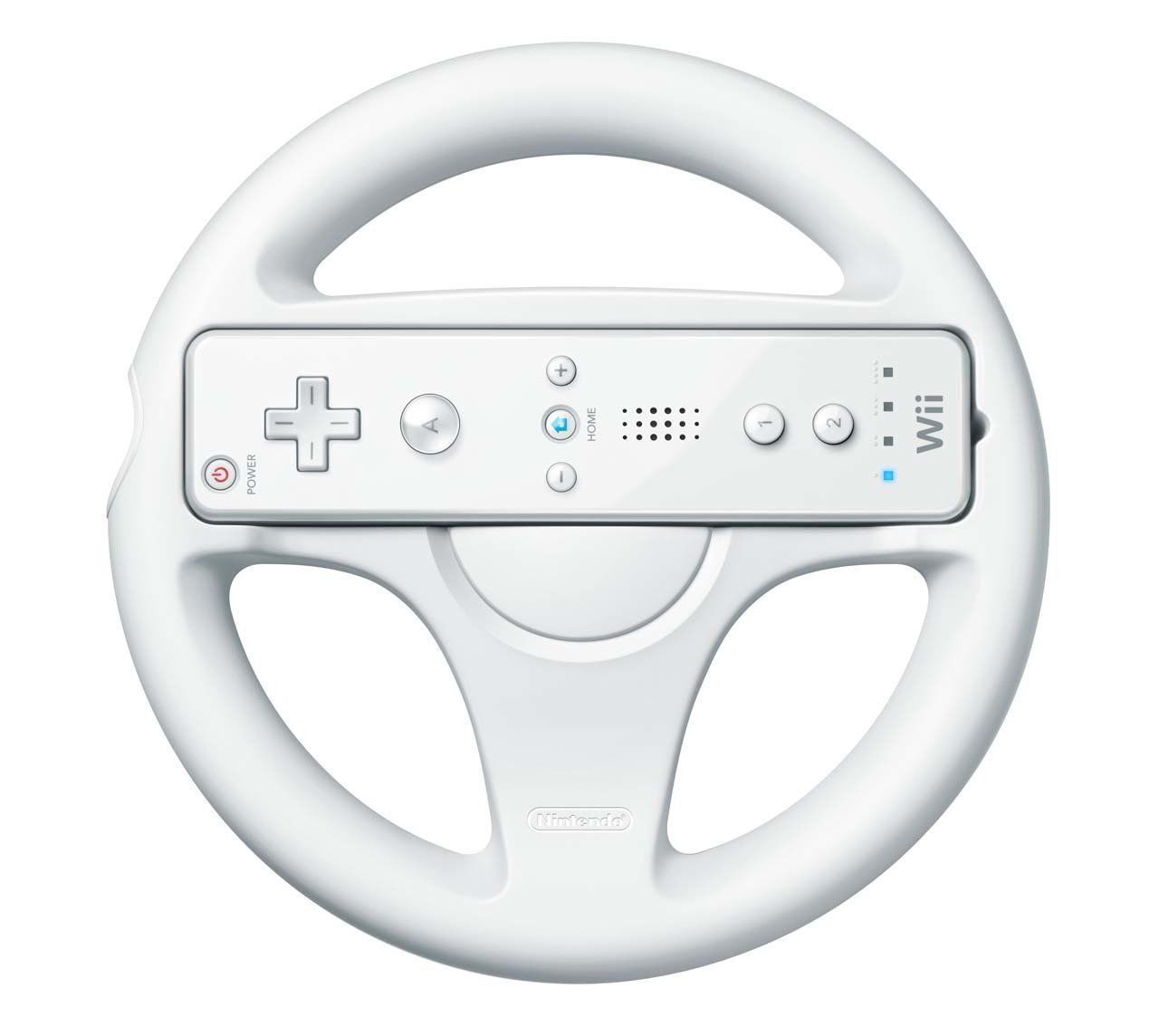 Nintendo Wii Wheel White