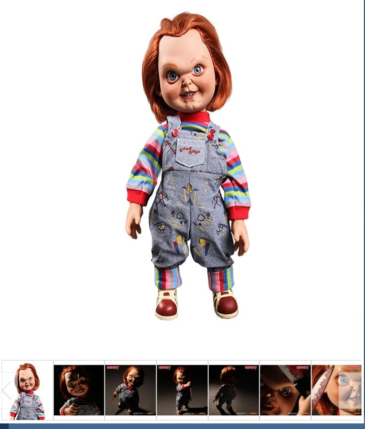 Chucky Jeu d´enfant poupée sonore Sneering Chucky 38 cm