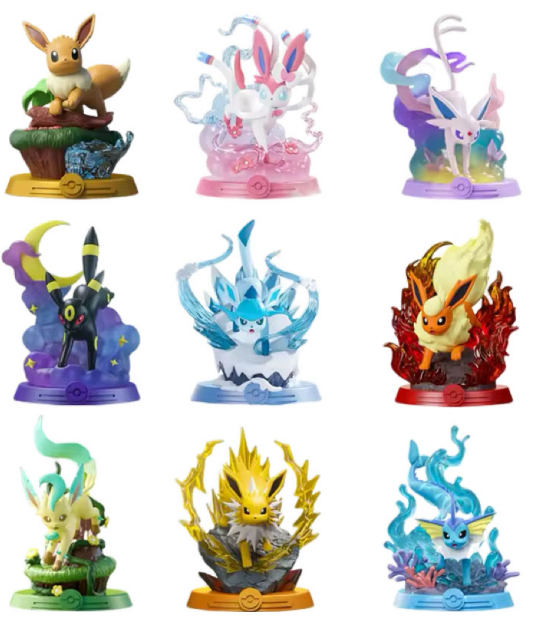 Pokemon Funism Let s Go Evoli Figure Blind Box Asst