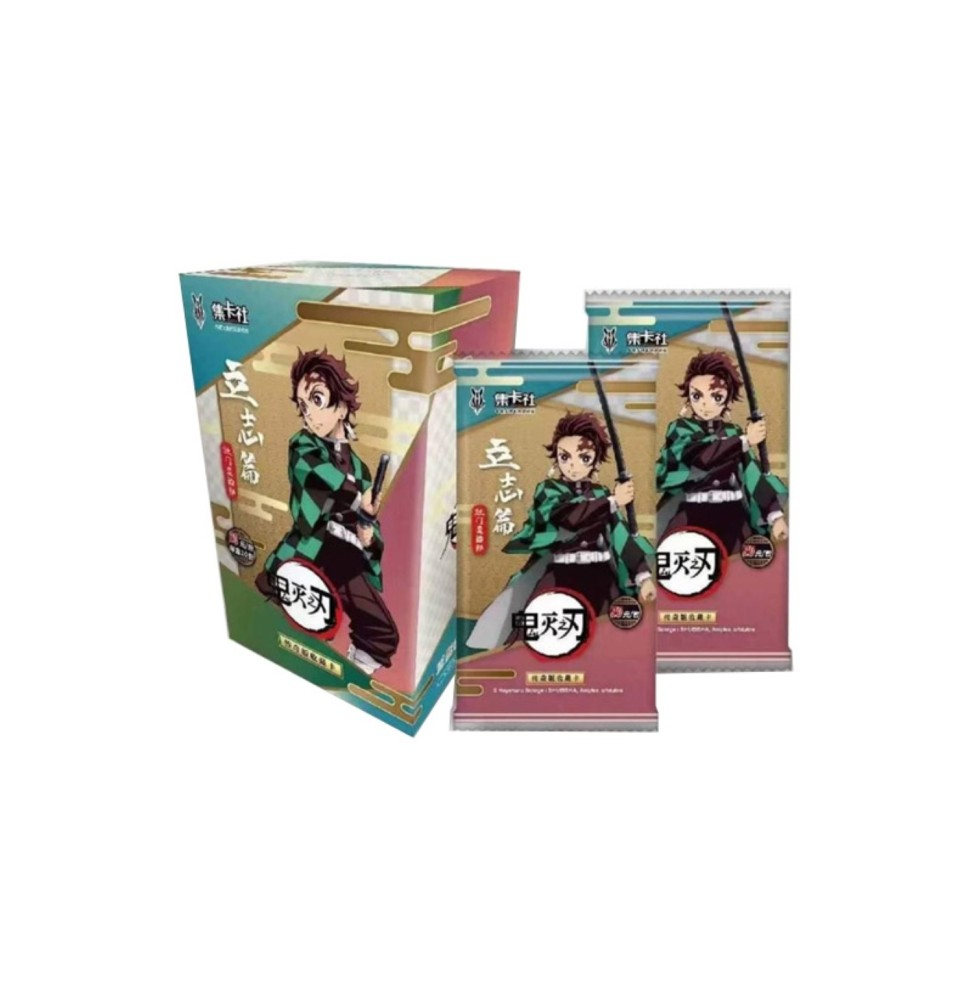 DEMON SLAYER CARDFUN BOITE DE 10 BOOSTERS DE 2 CARTES