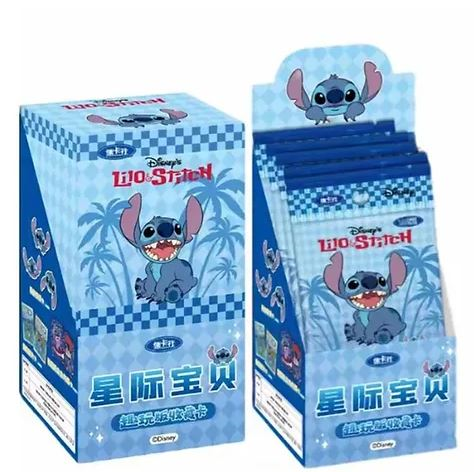 DISNEY CARDFUN LILO & STITCH FUN EDITION BOITE 10 BOOSTERS 4 CARTES