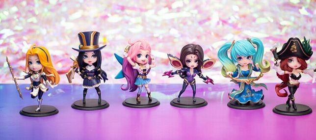 Figurine mignonne League of Legends x Gals Pop (Aléatoire)