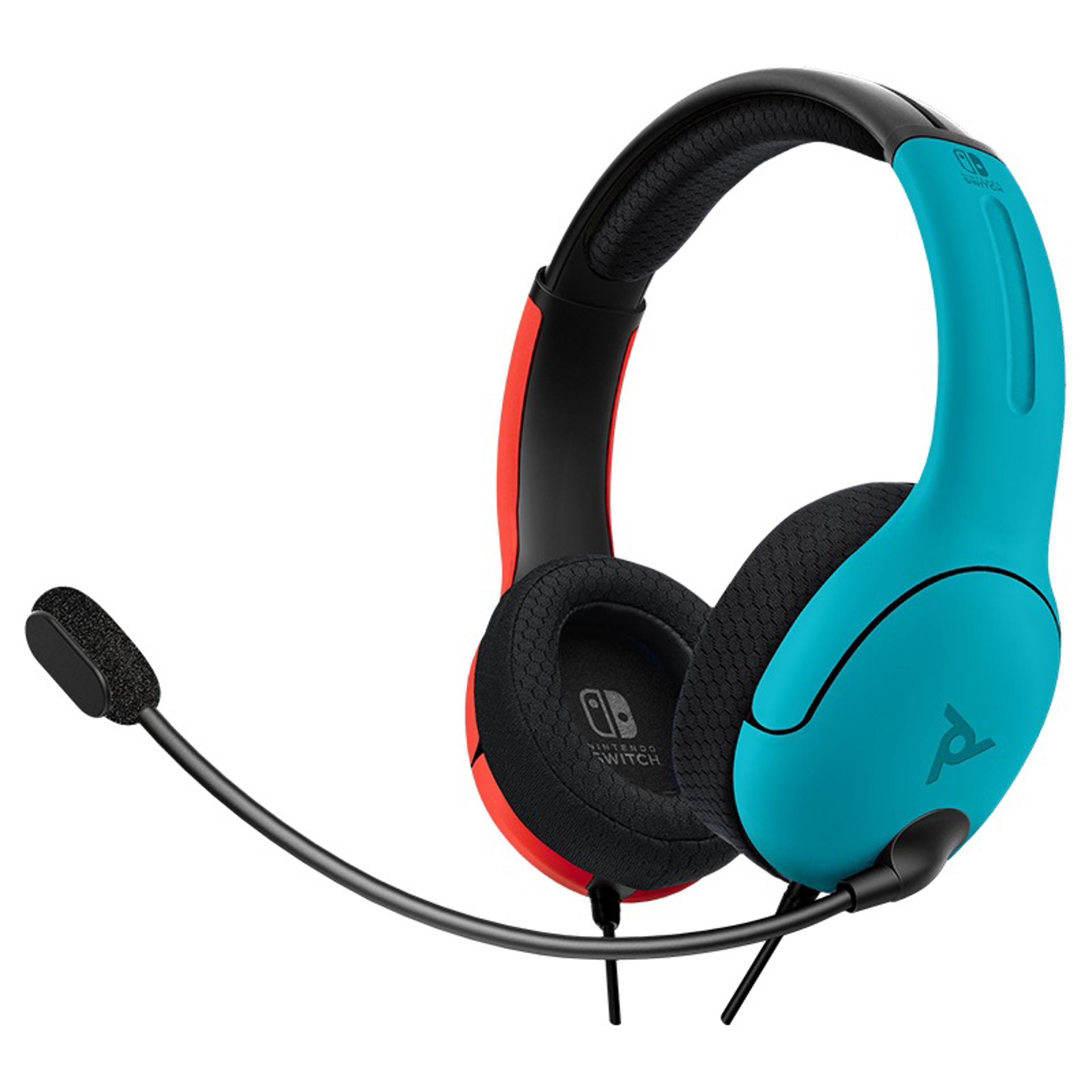 PDP - Casque de jeu stéréo filaire LVL40 Neon Pop pour Nintendo