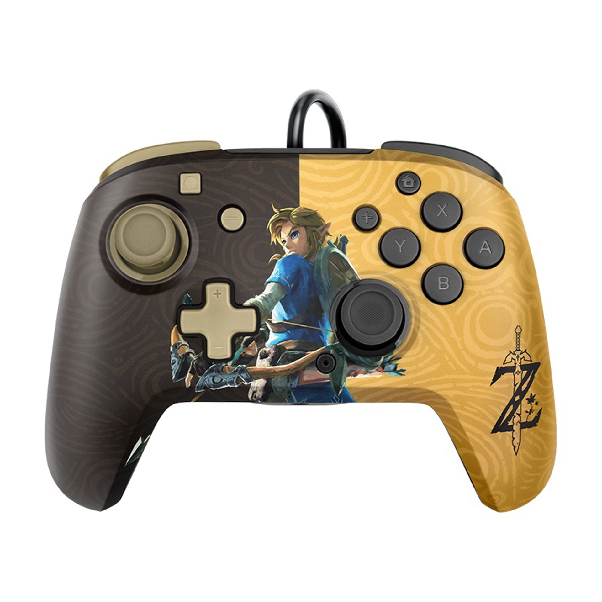 PDP - Manette filaire Switch Faceoff + Audio Hyrule HeroLink