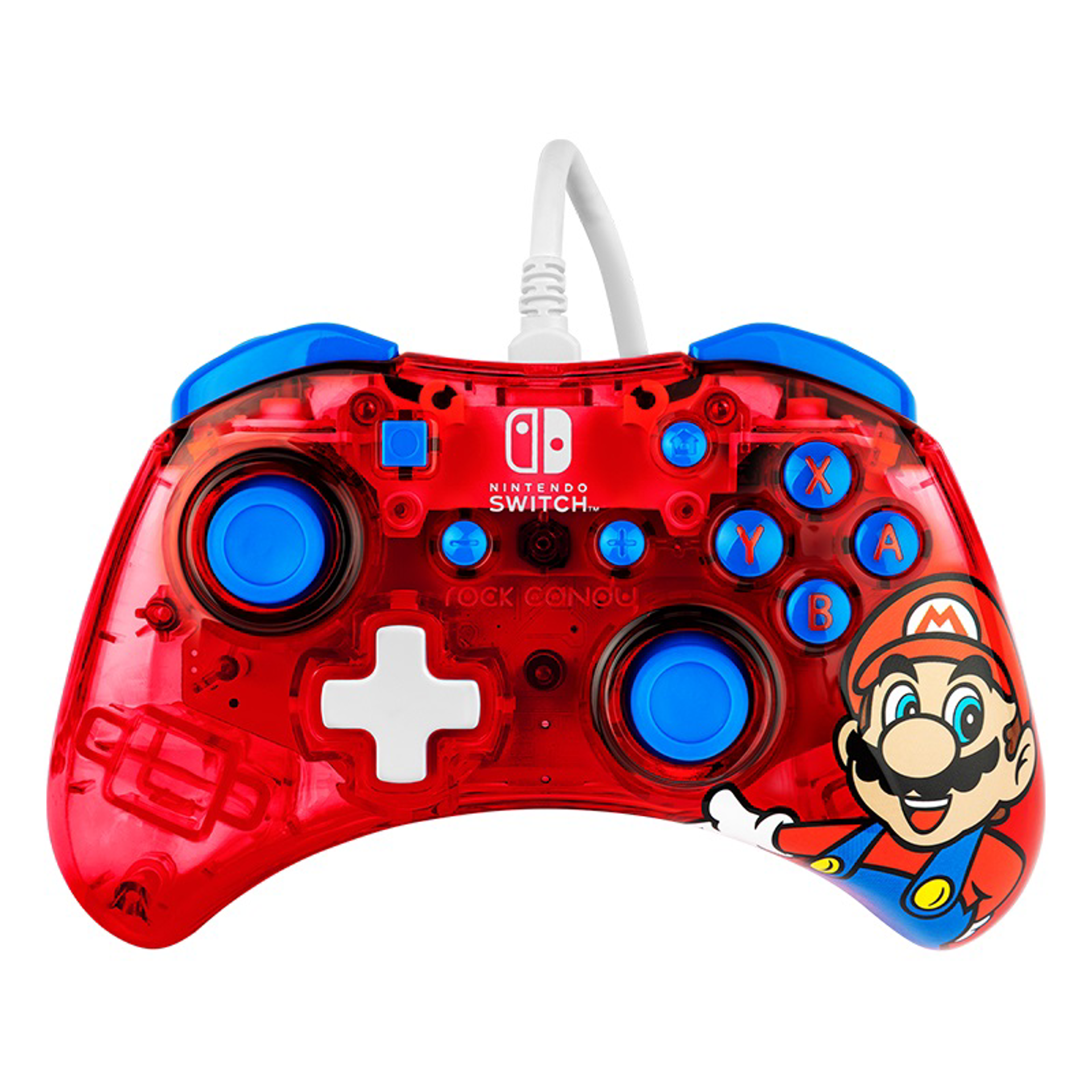 PDP - Manette filaire Rock Candy Mario Punch
