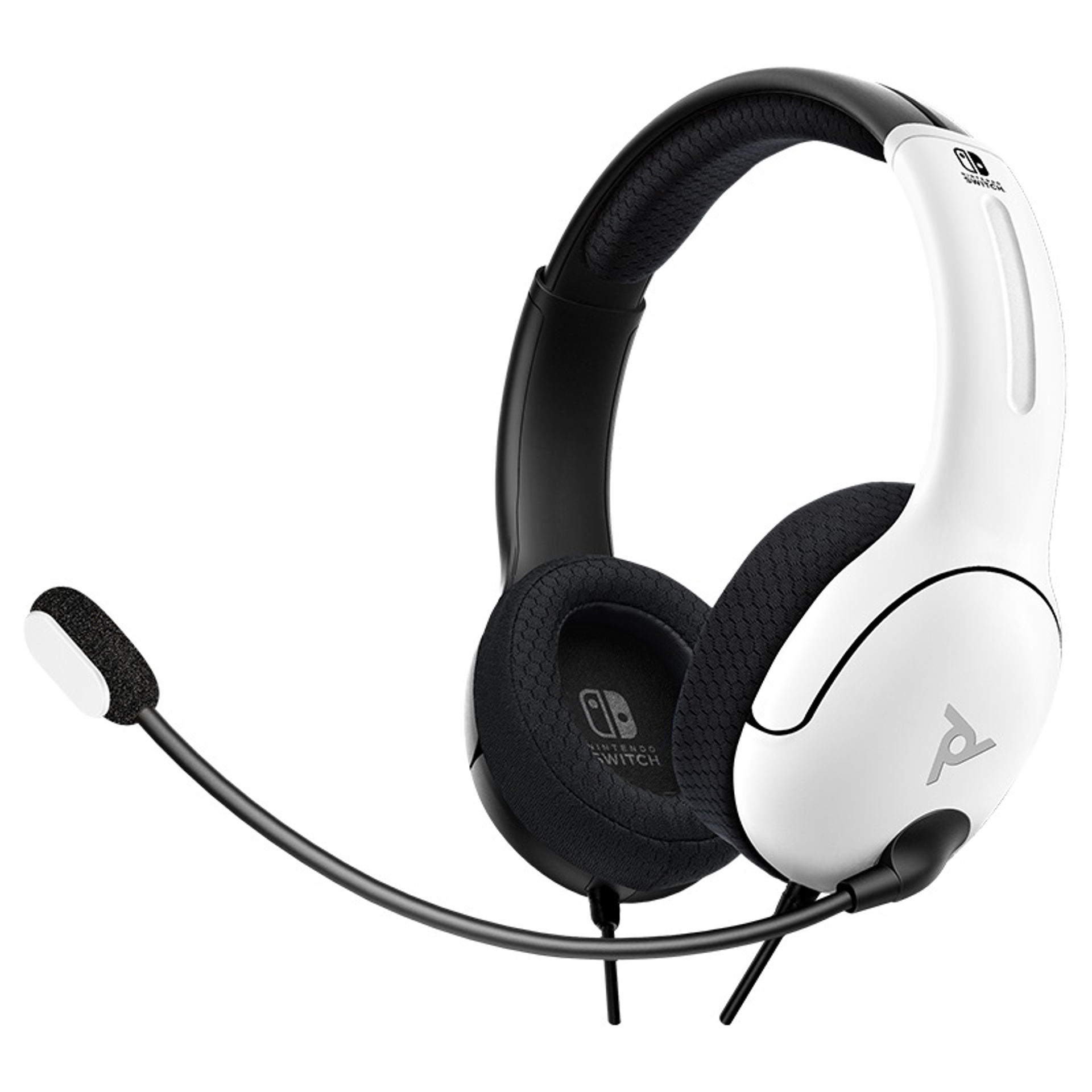 PDP - Casque de jeu stéréo filaire LVL40 Noir et Blanc