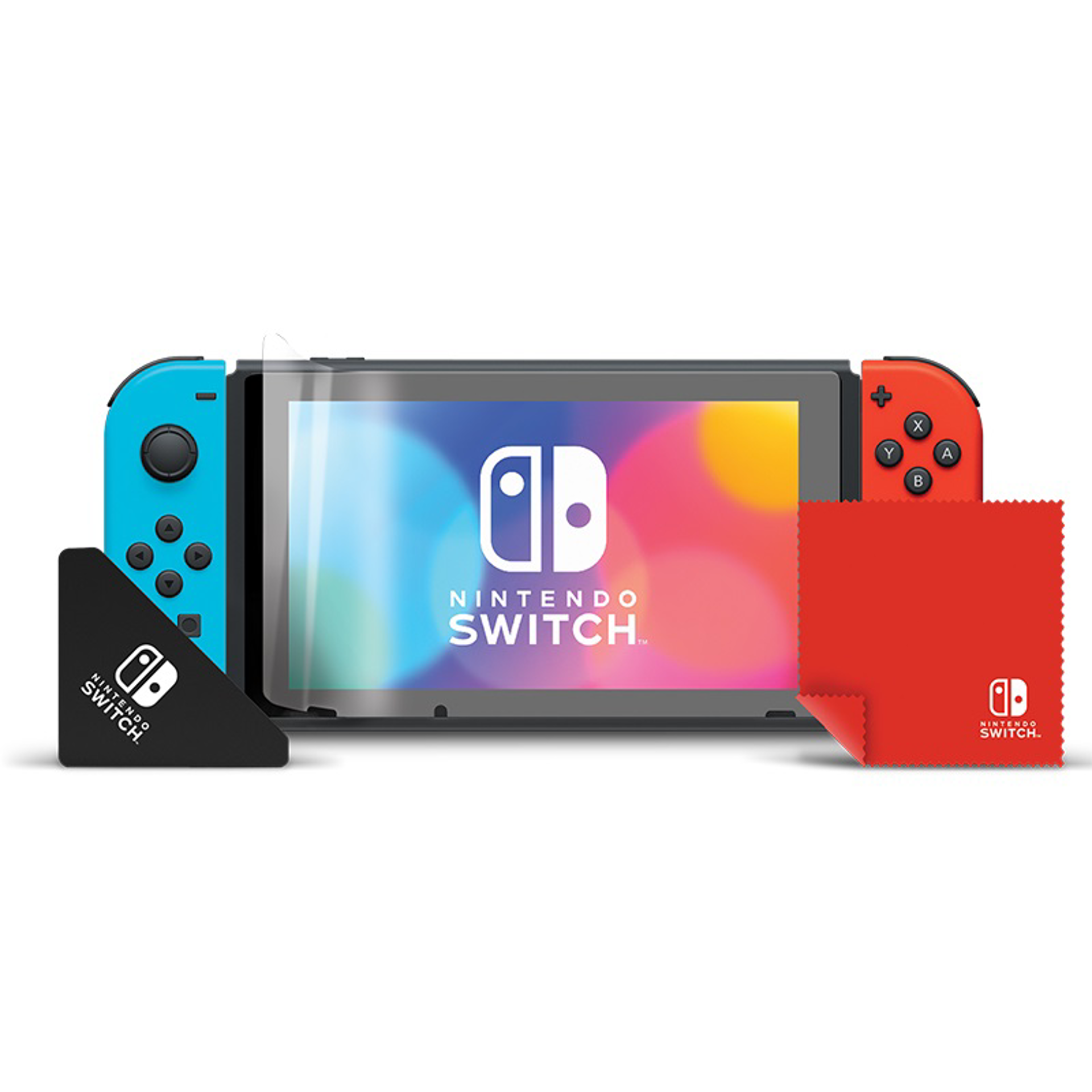 18 in 1 Nintendo Switch Accessoire-étui de Protection avec Protection  d'écran, Support de Jeu, Coque de commutateur, Capuchon de Manette, poignée  et Volant,Protection Chargeur pour Joy-Con Manette : : Informatique