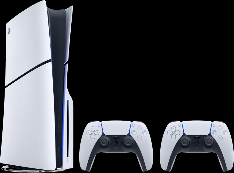 PlayStation 5 Slim Disc + 2 manettes sans fil DualSense