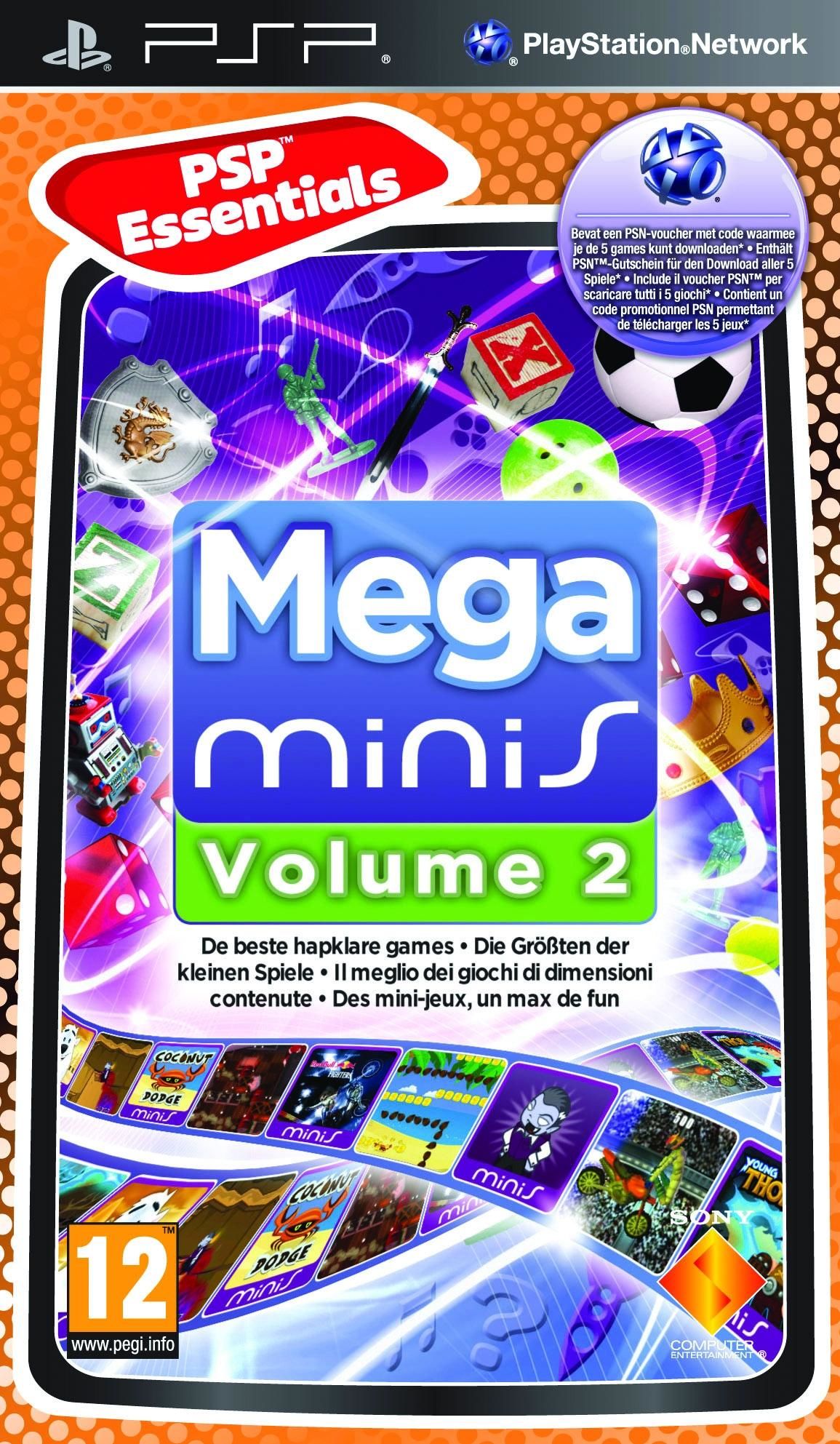Sony Interactive Entertainment Mini's Compilation 2, PSP PlayStation Portable (PSP)