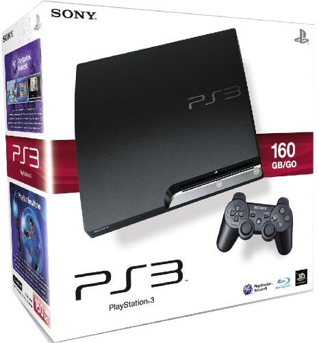 Playstation 3 160Go Black