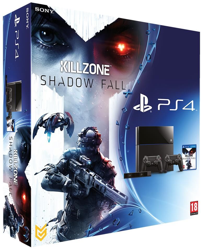 Playstation 4 500Gb Black + Killzone Shadow Fall