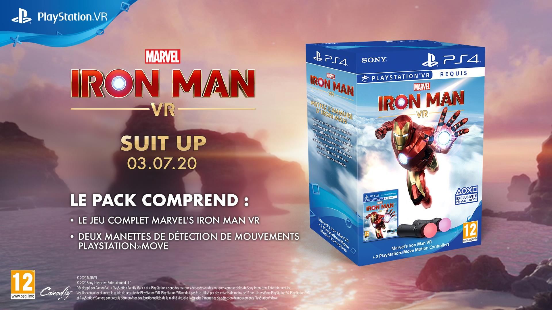 Marvel\'s Iron Man VR + 2 PS Move Bundle