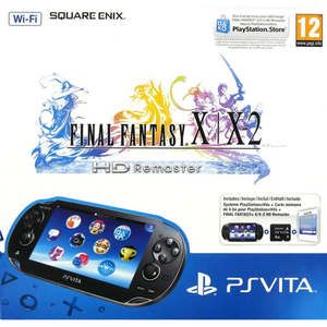PlayStation Vita WiFi Black + MC 4GB + FF X & X-2 HD