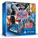 Playstation Vita WiFi 2000 + 8GB MC + Action Mega Pack