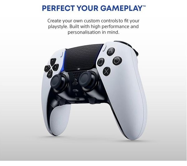 Sony | Manette sans fil DualSense Edge V2 - Blanc