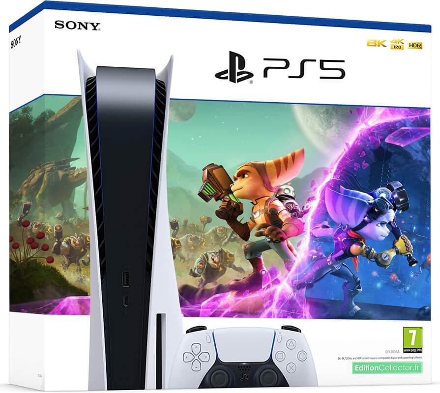 Bundle Playstation 5 + Ratchet & Clank : Rift Apart