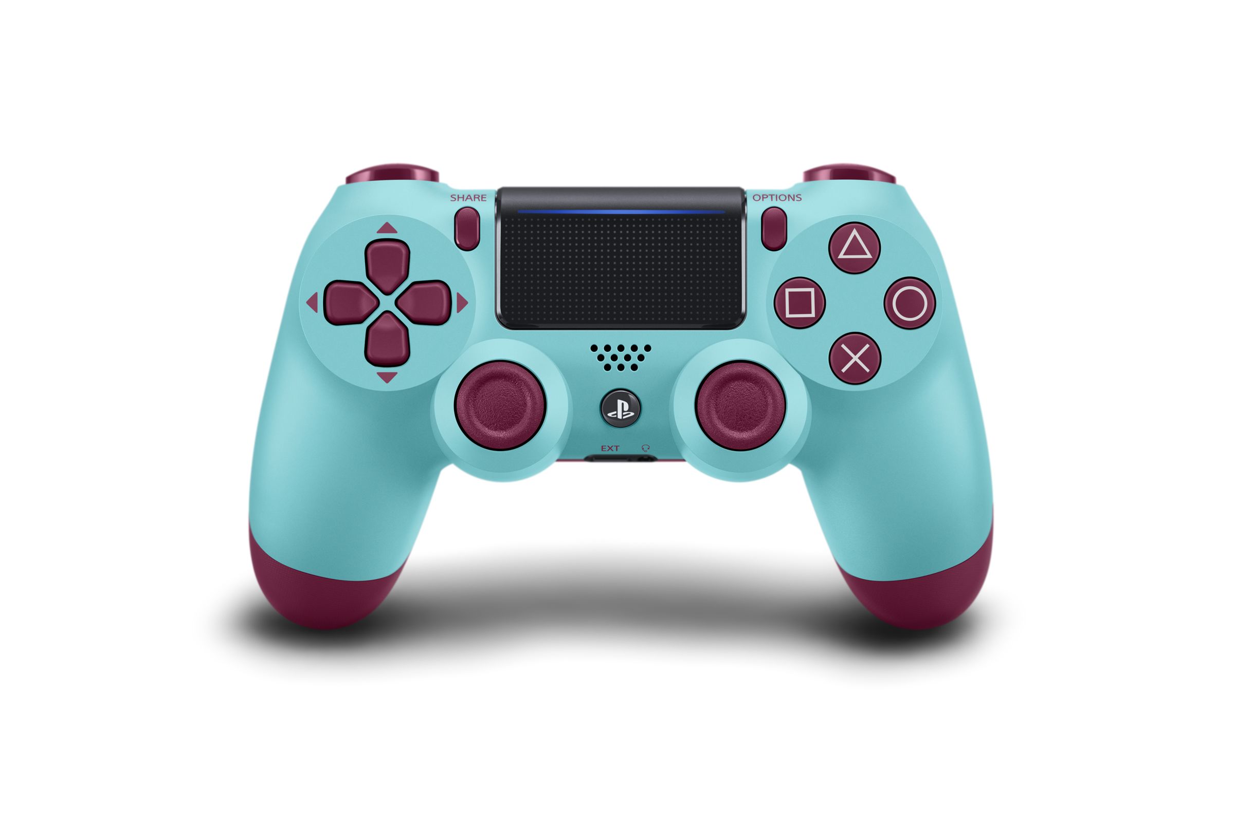 PS4 Wireless Dualshock Controller Berry Blue v2