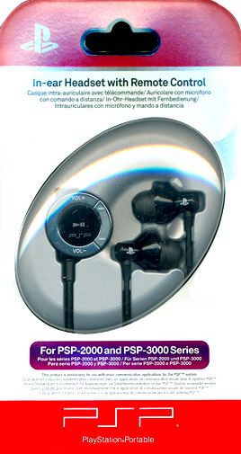 IN EAR HEADSET WITH CONTROL