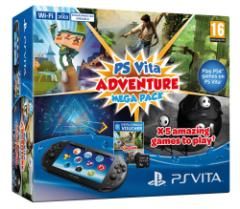 Playstation Vita WiFi 2000 + 8GB MC + Adventure Mega Pack