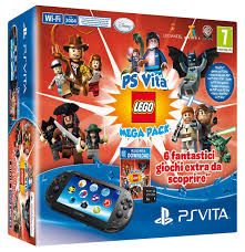 Playstation Vita WiFi 2016 + 8GB MC + Lego Mega Pack