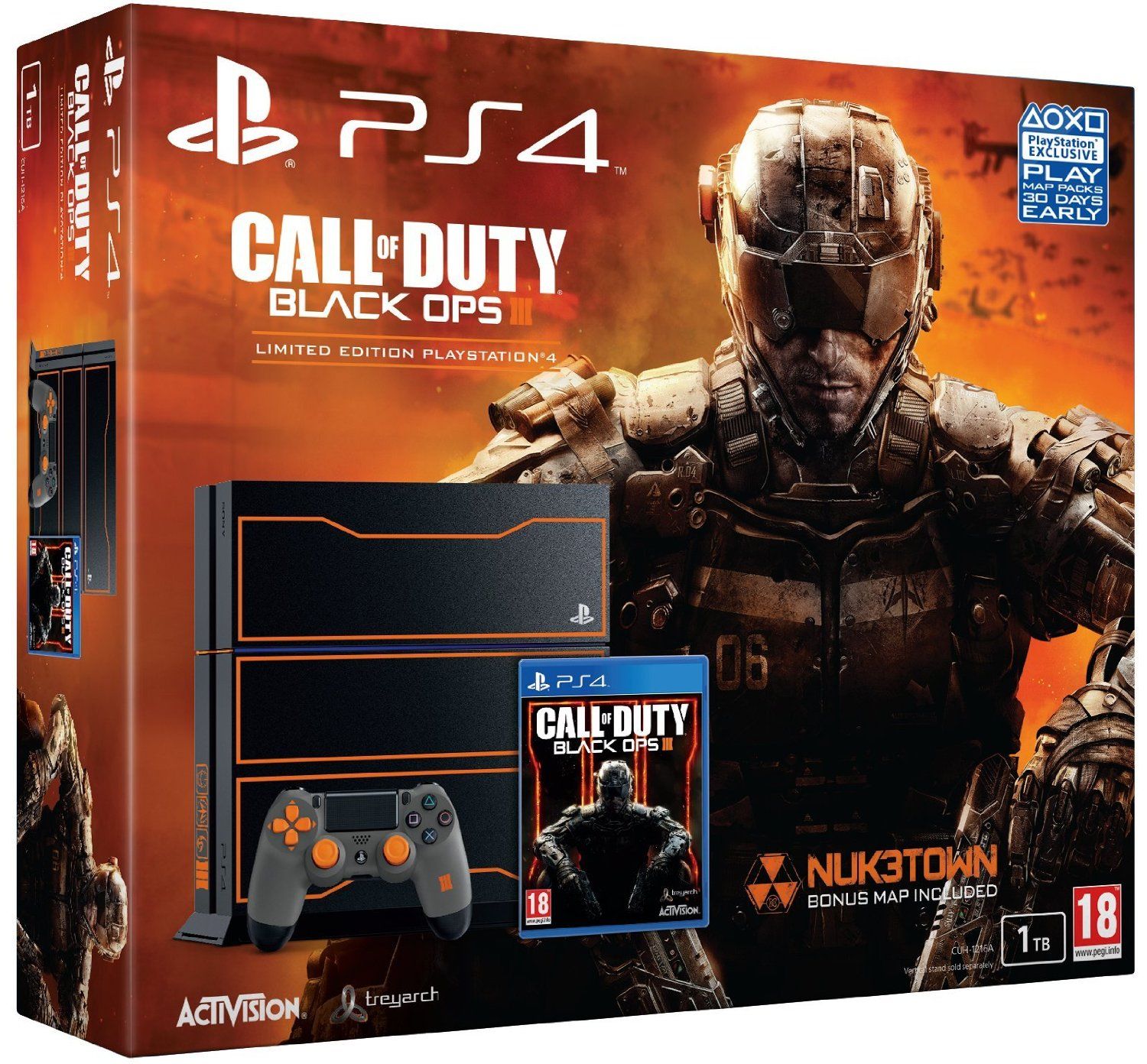 Playstation 4 1TB Call of Duty Black Ops 3 Limited Edition