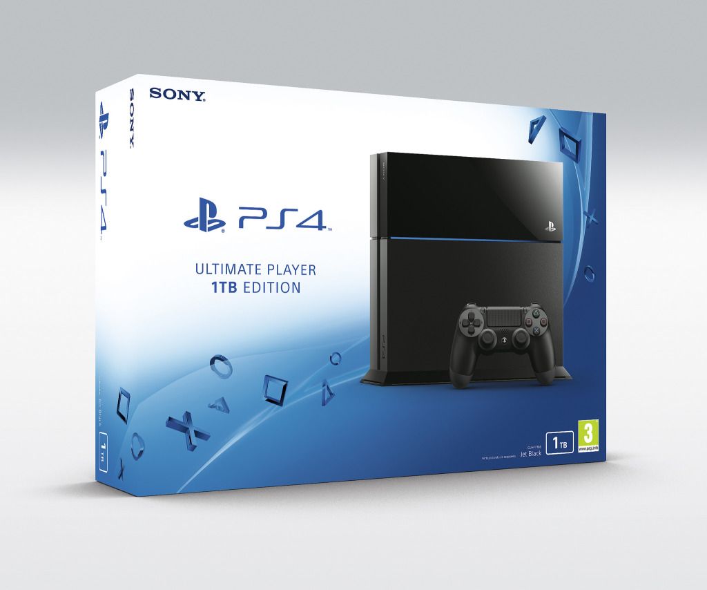 Playstation 4 1TB Black