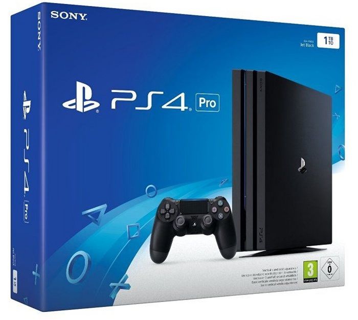 Playstation 4 Pro 1TB Black