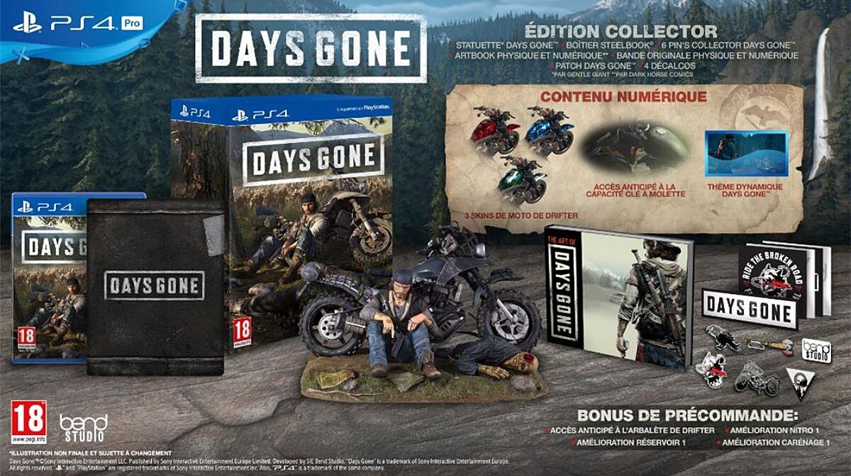 Days Gone Collector Edition PS4