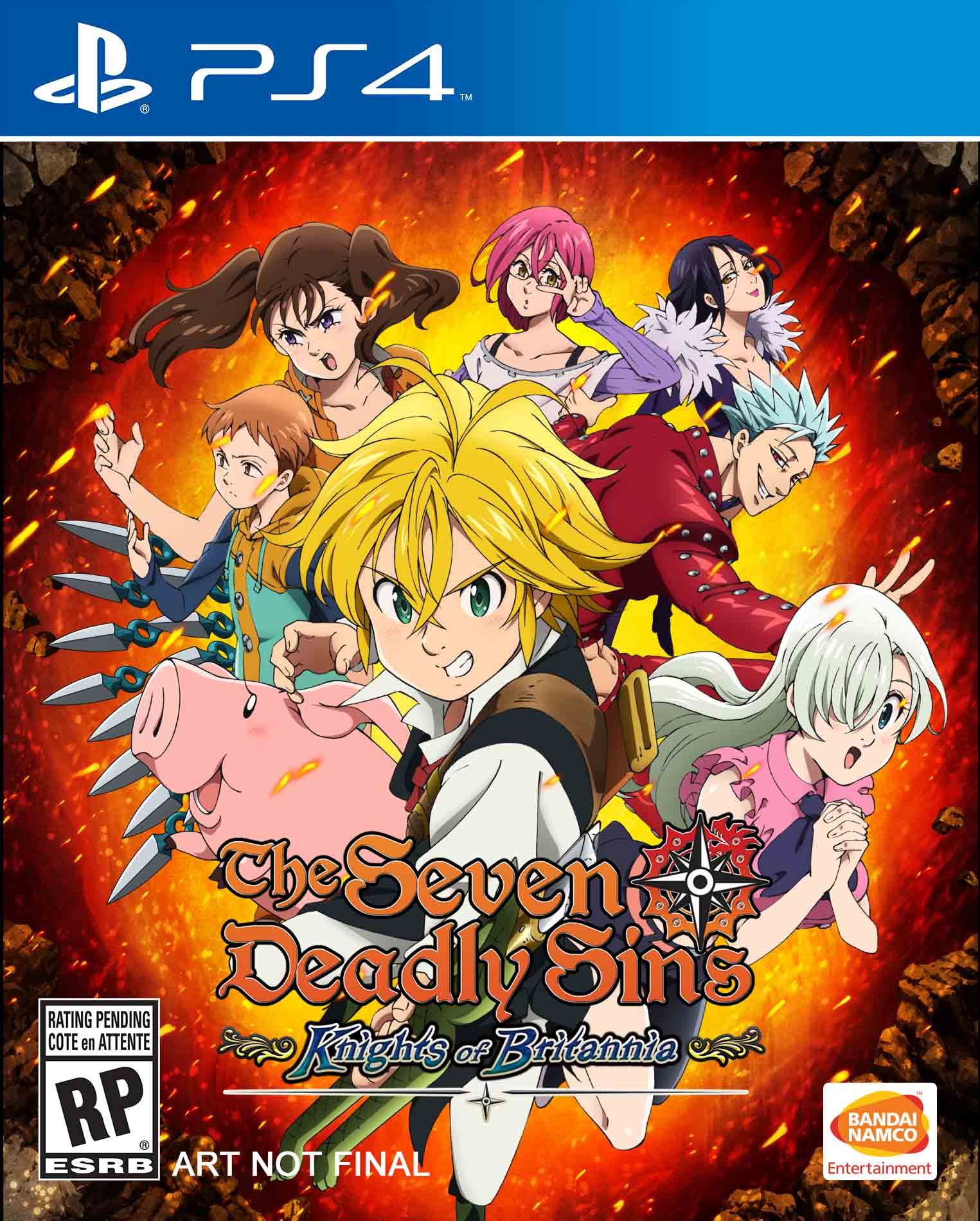 The Seven Deadly Sins: Agents of Britannia  Bandai Namco  PlayStation 4  722674120821