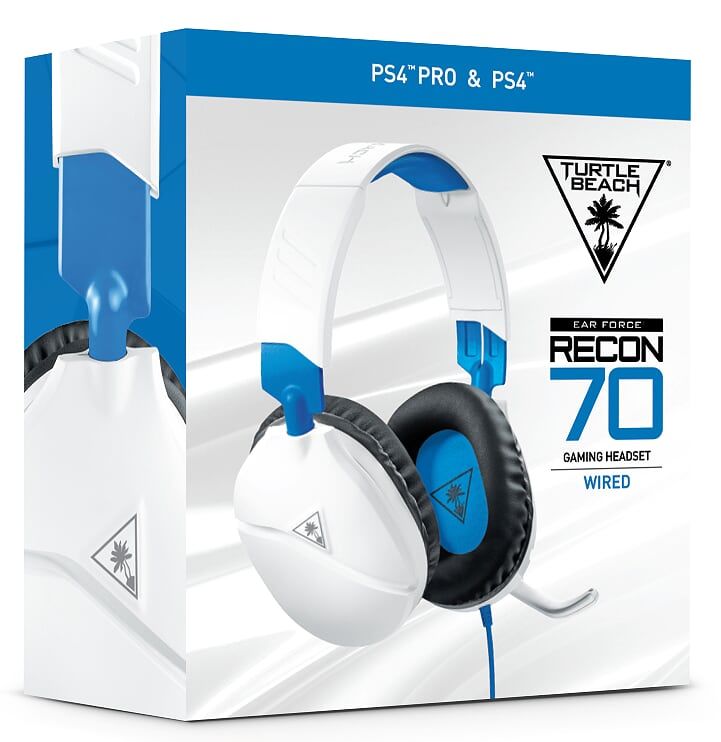 Turtle Beach Ear Force Recon 70P Wired Gaming Headset White