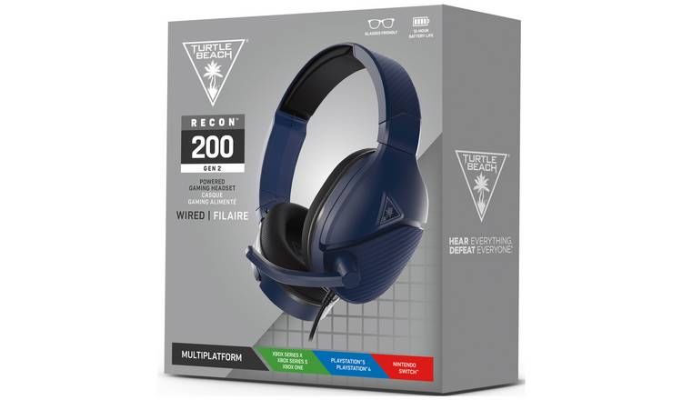 Acheter Turtle Beach - Casque de Jeu Ear Force Recon 200 - GEN 2 - Bleu -  Micros - Casques prix promo neuf et occasion pas cher