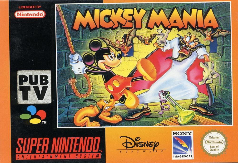Mickey Mania : The Timeless Adventures of Mickey Mouse SNES