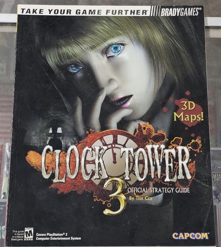 Official strategy guide Clock Tower 3 import us