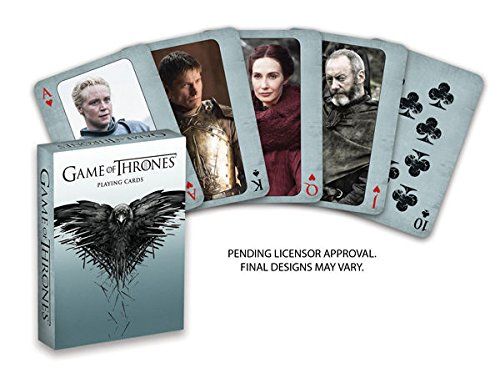 Cartes à jouer Game of Throne