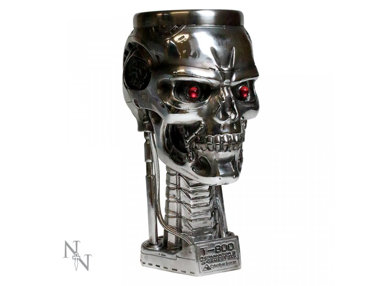 Terminator - T-800 Head Goblet 17cm