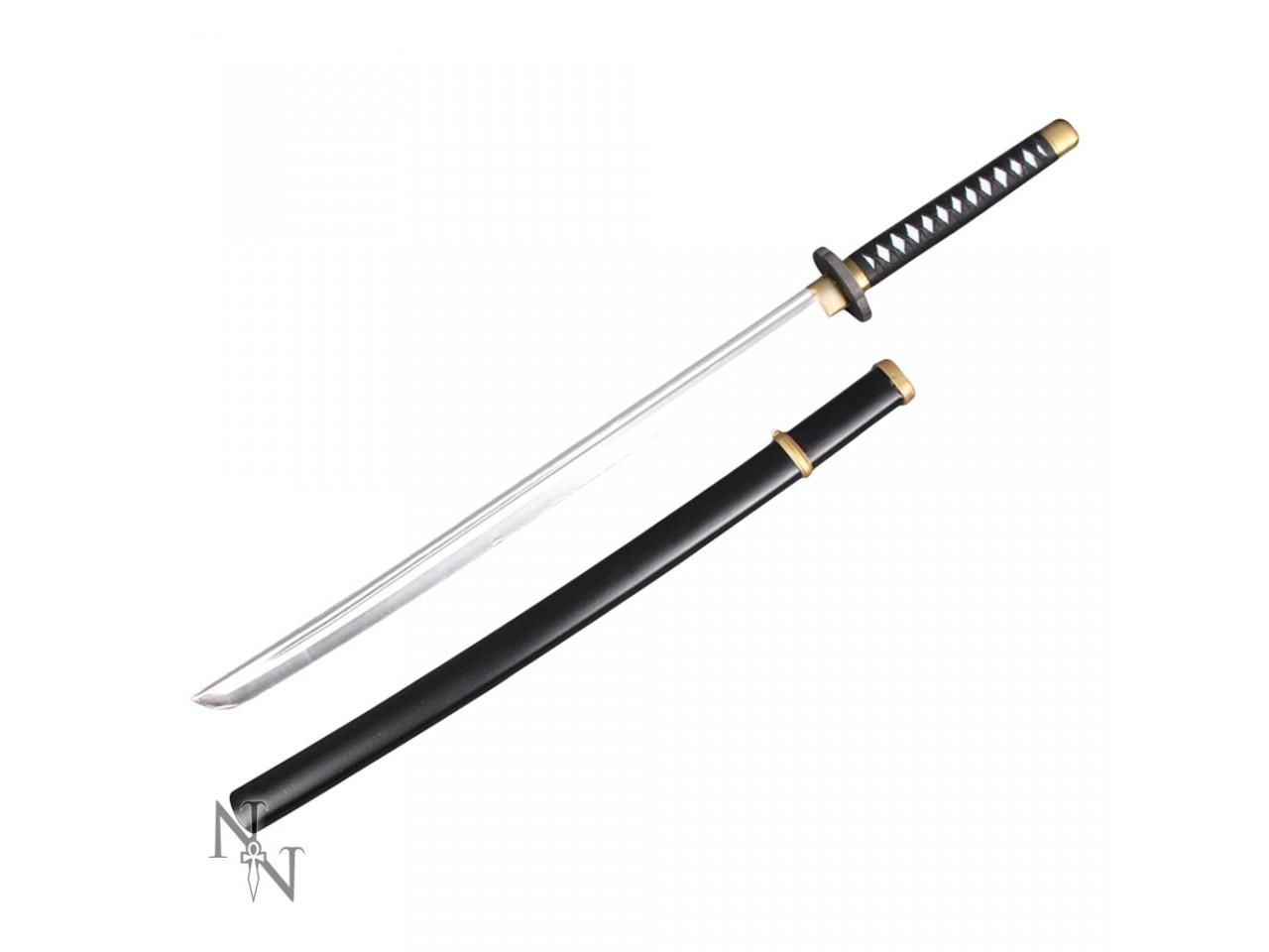 Samurai & Ninjas - Katana Noir et Blanc 99cm