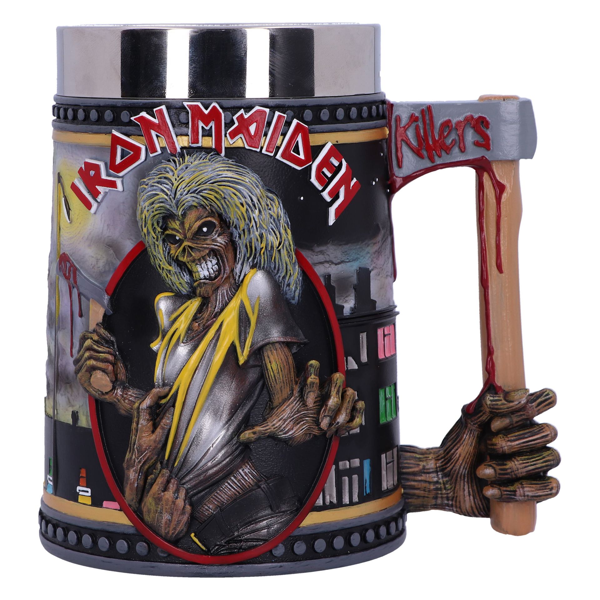 Iron Maiden - Chope Eddie de l\'album \"The Killers\" 15.5cm